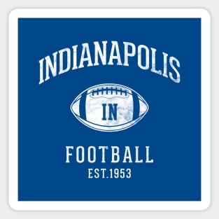 Vintage Indianapolis Colts Football Team Retro Gift Sticker